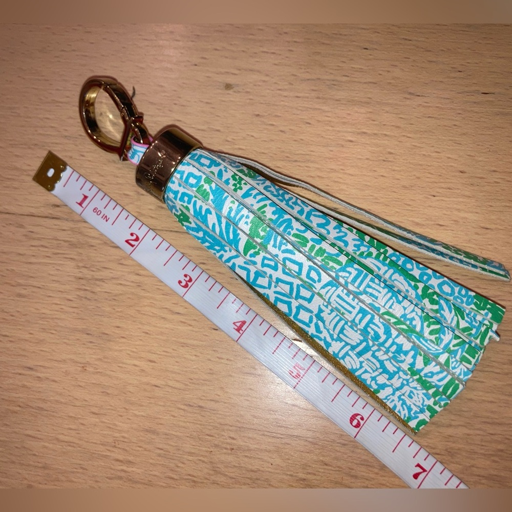 Lilly Pulitzer Tassel Bag Charm Key Fob